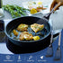 KSENDALO Thin Kitchen Spatula Turner for Egg, Fish, Slotted Flexible Plastic Spatula for Nonstick Cookware, Ideal