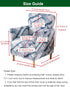 1-Piece Sofa,A18 CRFATOP Stretch Mid Century Modern Armchair Slipcover Accent Chair Covers with Arms Soft Chair