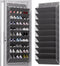 TAHAVICE 30 Pairs Over The Door Shoe Organizer, 10-Tier Hanging Shoe Rack with