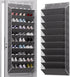 TAHAVICE 30 Pairs Over The Door Shoe Organizer, 10-Tier Hanging Shoe Rack with