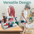 Home Intuition 3 Tier 14 inch Non-Skid Spice Rack for Kitchen Pantry Organizer