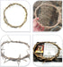ZULUF Crown of Thorns Ornament, 7.5" from Bethlehem Jerusalem, Gift Boxed