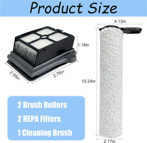 CleanCrafter S7 2 2 Replacement Parts Kit for TINECO Floor ONE Steam (ONLY) Cordless Wet Dry Vacuum Steam Mop