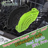 2PACK AUOON Clip on Strainer for All Pots Pans, Silicone Pasta Strainer Kitchen Colander, BlackGreen