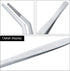 MSY BIGSUNNY Professional Chef Kitchen Cooking Precision Tweezers, Culinary Curved Tip Tongs for Baking