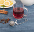 Snap Ball Tea Strainer 3 Pack, Tea Infuser with Handle, Fine Mesh Ball Tea Filter for Loose Leaf Tea, Spices