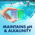 HAMMER Swimming 1 Pack, 16 Count ARM & Clear Balance Pool Alkalinity & pH Maintenance Tablets, White