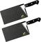 EVERPRIDE Butcher Chef Knife Edge Guards, 2-Piece Set for Wide Knives, BPA-Free Knife Covers