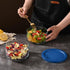 Set 2 1 Fox Run Glass Yogurt Containers with Lids, of Glass Bowls for Yogurt, Salads and Leftovers, Quart Capacity Each