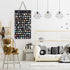 PACMAXI Hanging Brooch Pin Organizer - Display Pins Storage Case Holds Up to 96 Pins (Not Include Accessories)