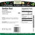 1lb Frontier Co-op Gentian Root, Cut & Sifted, Bulk Bag - Natural Dried Herb - Bitter Taste - Ideal for Gentian Root
