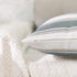 2 Pack Multicolor Stripe Euro Pillow Case, Soft Linen Square Decorative Throw Cushion Cover, 26" x 26"