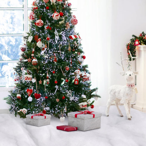 1 Pack 8 12ft Tondiamo ft x Christmas Snow Blanket Roll for Christmas Decorations Village Large Fake Artificial Snow