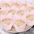 Jutom 200 Pack Tulip Cupcake Liners, Greaseproof Muffin Liners for Weddings, Birthday Cake Balls, Muffins