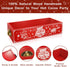 2 QIKSION Pcs Hot Cocoa Bar Station, Wood Hot Chocolate Bar Organizer Accessories, Chocolate Bar Containers