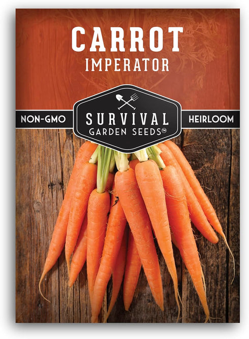 Imperator 58 Carrot Seeds for Planting Grow Long, Straight, Sweet Carrots for
