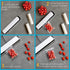 Houseables Vacuum Sealer Bags, Sous Vide Rolls, Large 8 Inch x 50 Ft, Airtight Vacuum Saver, Microwave Safe