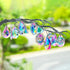12 Kanpura Pcs Crystal Suncatchers Colorful Chandelier Prisms Crystals Pendants Parts Hanging Ornament for Wedding