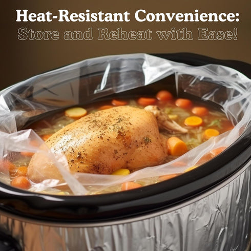 Regency Wraps Slow Cooker Saver - Non-Stick Liners for Easy Clean Up, 20 x 12, Pack of 12