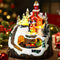 Animated Musical Christmas Village Choir Figurines Christmas Collectibles Statues Church Building &