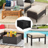34L 24W 17H Inch, OutdoorLines Outdoor Waterproof Patio Ottoman Covers - Rectangle UV-Proof Patio Side Table Cover