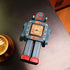 Robot Automatons Vintage Clock Bot Craft Cartoon Droid Model for Desktop Home Bedroom Office Robot Collection Boys Man