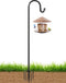 XDW-GIFTS Bird Feeder Pole for Outdoor, 60 Inch Shepherds Hooks Heavy Duty