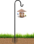 XDW-GIFTS Bird Feeder Pole for Outdoor, 60 Inch Shepherds Hooks Heavy Duty