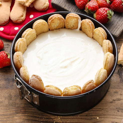 Classic Cuisine 10” Nonstick Springform Pan with 2 Inserts for Cheesecakes or Bundt Cakes