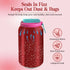 XENIVO 4 Pack 2.13" (4 Soda Can Lids with Silicone Straw, Reusable Soda Can Covers to Keep Carbonation, Leak-Proof