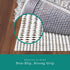 Unique Loom Anti-Slip All Surface Slim Indoor Use Rug Pad (2' x 5' 11" Runner')