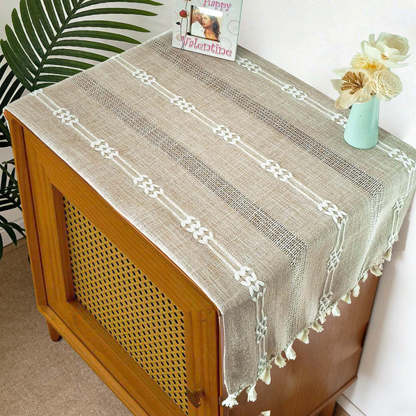 Bedside Tablecloth for Nightstand Cover, 15.735.4 Inch Bedside Table Cloth for End