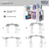 Expandable Under Sink Organizer and Storage I Bathroom Under the Sink Organizer Kitchen Under Sink Shelf I Cleaning