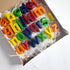 2 Pack Uppercase Letters Crayon Mold Lowercase Alphabet Chocolate Baking Mold Resin Mold Cake Pan Handmade Soap Mold
