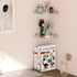 7x7 Inch Set 2, Sezanrpt Corner Shelf Wall Mount of Acrylic Corner Floating Shelves, Clear Corner Wall Organizer Shelf