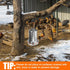 75W 1-3 MEWTOGO Chicken Water Heater for Winter - Energy Saving Chicken Coop Accessories, Thermostatically Controlled