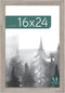 MCS Museum Poster Frame 16x24 Barnwood, Vertical & Horizontal Wall Hanging Large Picture Frame for Photos