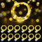 AIKEI 12 Pack Led Fairy Lights Battery Operated String Lights Waterproof Silver