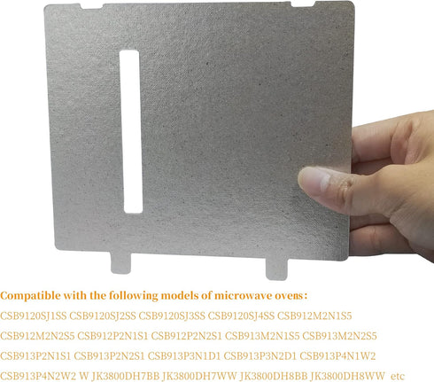 WB06X10638 Canopy Mica Replacement for GE Microwave 1166457 AH1017735 Specific Not Universal