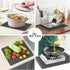 ME.FAN Silicone Dish Drying Mat for Kitchen Counter, Protection Pad for Sink, Refrigerator or Drawer, 16''×12'', Grey