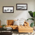 Space Art Deco 7x14 Collage Picture Frame with 3 Openings for Three 4x6 Photos or 7x14 Prints, Dark Brown/Ornate Gold