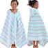 VOOVA & MOVAS Kids Hooded Bath Towels(3-10Years),Absorbent Quick Dry Lightweight Hooded Cotton