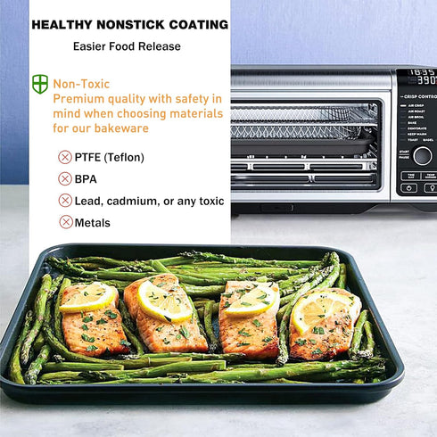 Professional 13" × 13" Nonstick Baking Sheet, Cookie Sheet Pan for SP101, SP100, SP1001C, SP201 Foodi Air Fry Oven