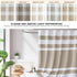 Madison Park Spa Waffle Shower Curtain - 54"x78", Pieced Fabric with 3M Scotchgard, Taupe