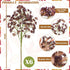 Thiccywoov 6 (16 Inch) Pcs Plum Faux Berry Stems Artificial Dusty Sedum Berry Stems Picks Branches Faux Spray for DIY