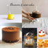 4 Inch Cake Pan 4 Pack, Silicone Molds for Baking Round Cake, Non-Stick Baking Pan for Muffin and Cheese Cake