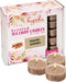 HYOOLA Scented Tealight Candles - Clear Cup - Roasted Almonds Tealight Candles