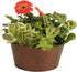 Wald Imports Copper Hammered Metal Beverage Bucket, 10.5"