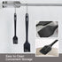 JJOO 2PCS Silicone Basting Pastry Brush | Heat Resistant Cooking Brush for Oil, Sauce, BBQ, Baking | BPA Free,