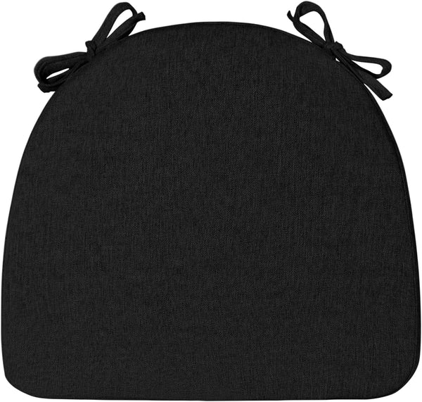 Dining Room Chair Seat Pads for Chairs Set of 1 D-Shaped,40D Foam,Work